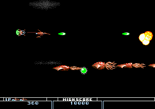 Bio Hazard Battle (USA, Europe) In game screenshot